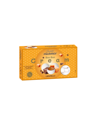 Confetti Maxtris Bon Bon Cream Al Caramello Bianchi 900 g