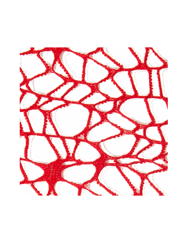 Foglio Rete XL Spider Polycotton 25x25 cm - Rosso | G3S Ingrosso