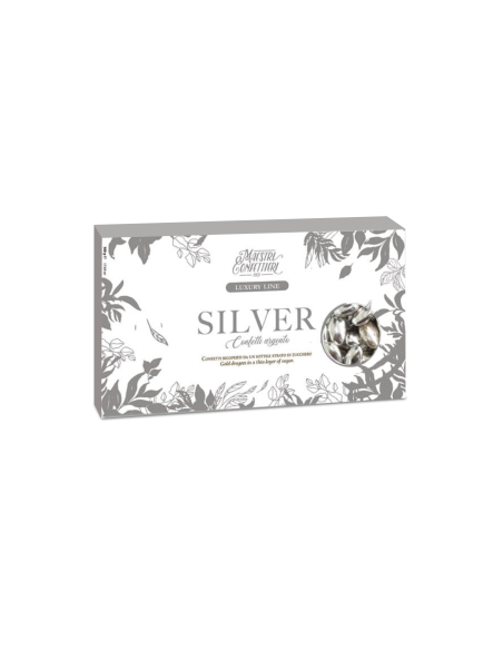 Confetti Maxtris al Cioccolato Argento 500 g