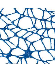 Foglio Rete XL Spider Polycotton 25x25 cm - Blu | G3S Ingrosso