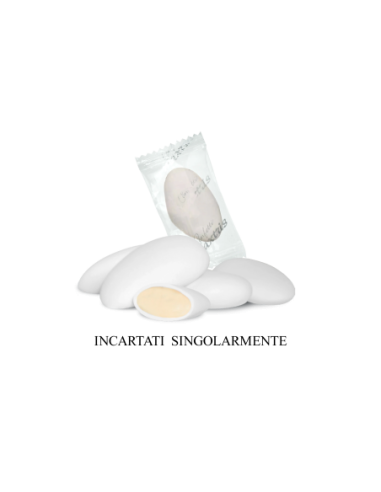 Dolce Evento Maxtris Alla Mandorla "Crystal Almond" Bianchi Incartati In Vassoio 500 g - dettaglio prodotto