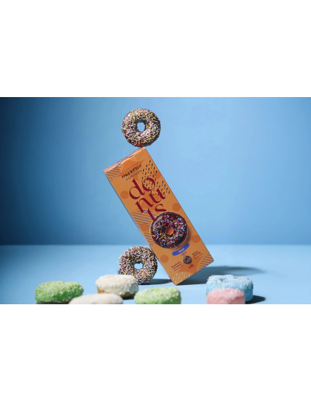 Donuts Maxtris Cacao Con Glassa Marrone 6Pz