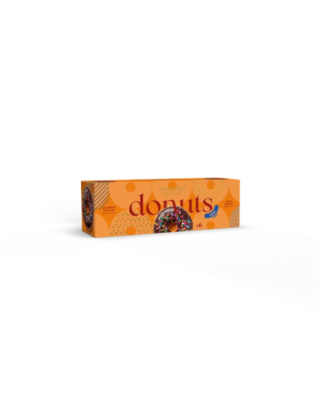 Donuts Maxtris Cacao Con Glassa Marrone 6Pz - dettaglio prodotto
