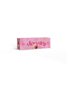 Donuts Maxtris Fragola Con Glassa Rosa 6Pz