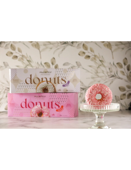 Donuts Maxtris Fragola Con Glassa Rosa 6Pz - dettaglio prodotto
