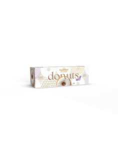 Donuts Maxtris Panna Con Glassa Bianca 6Pz
