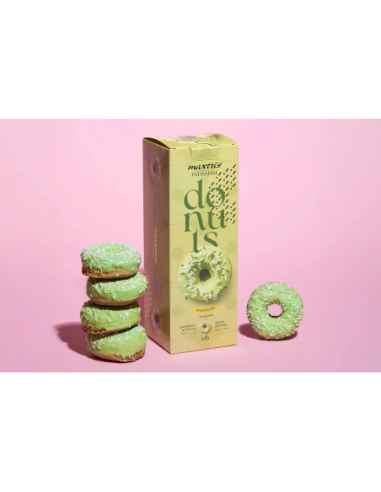 Donuts Maxtris Pistacchio Con Glassa Verde 6Pz