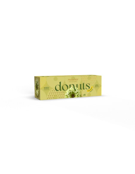 Donuts Maxtris Pistacchio Con Glassa Verde 6Pz - dettaglio prodotto