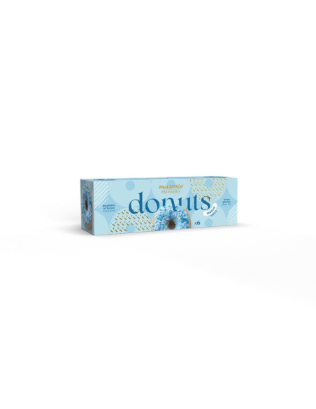Donuts Maxtris Vaniglia Con Glassa Celeste 6Pz - dettaglio prodotto