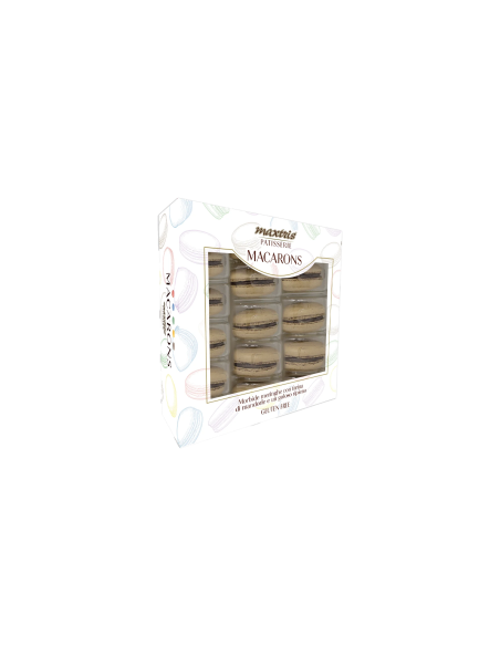 Macarons Maxtris Cacao 15 pz