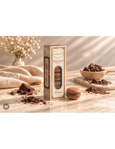 Macarons Maxtris Cacao 5 pz