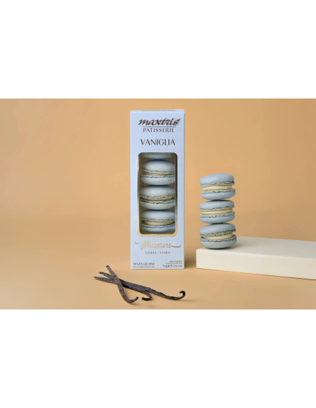 Macarons Maxtris Vaniglia 5 pz - dettaglio prodotto