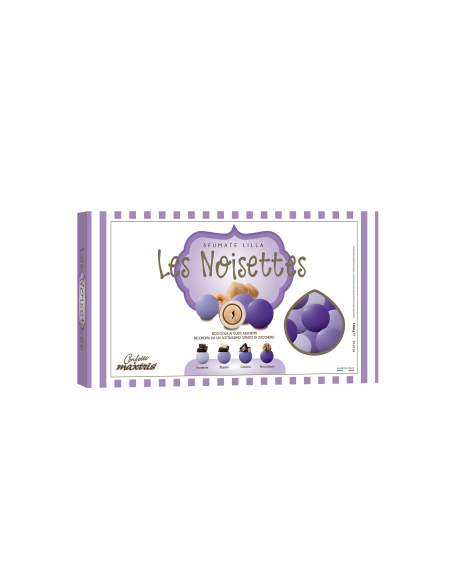 Confetti Maxtris Les Noisettes Sfumate Lilla 1 kg