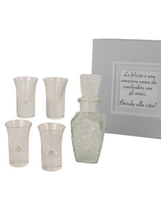Set Amici bottiglia 100ml + 4 bicchierini 07A201 | G3S