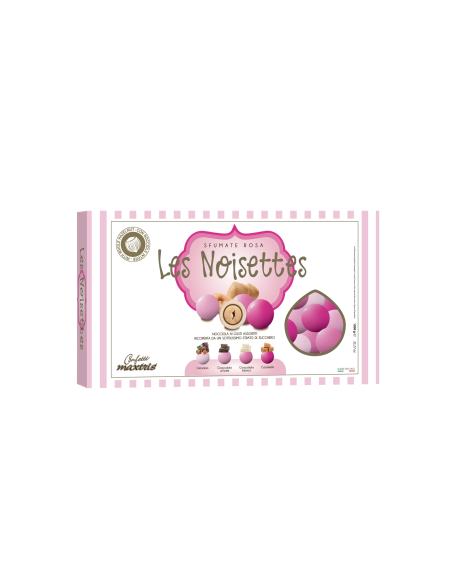 Confetti Maxtris Les Noisettes Sfumate Rosa 1 kg