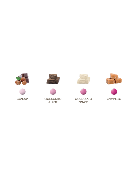 Confetti Maxtris Les Noisettes Sfumate Rosa 1 kg - dettaglio prodotto