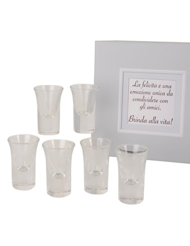 Set Amici 6 bicchierini 07A202 | G3S