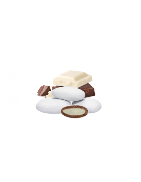 Confetti Maxtris Two Milk Bianco. 1 kg - dettaglio prodotto