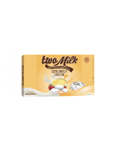 Confetti Maxtris Two Milk Crema Chantilly E Fragoline 1 kg