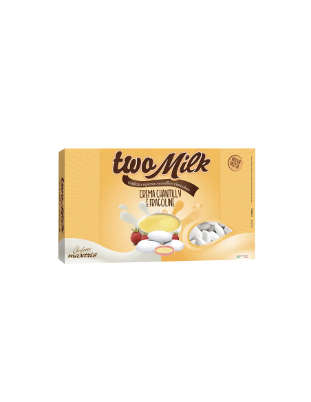 Confetti Maxtris Two Milk Crema Chantilly E Fragoline 1 kg