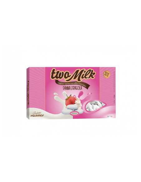 Confetti Maxtris Two Milk Panna E Fragola 1 kg