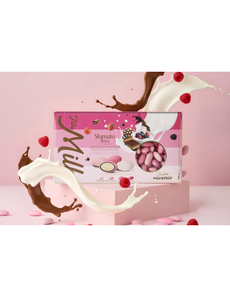 Confetti Maxtris Two Milk Sfumato Rosa 1 kg