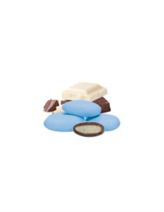 Confetti Maxtris Two Milk Azzurri In Vassoio 500 g 2