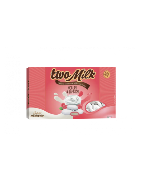 Confetti Maxtris Two Milk Yogurt Ai Lamponi 1 kg