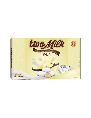 Confetti Maxtris Two Milk Vaniglia Bianco 1 kg | Ingrosso B2B G3S