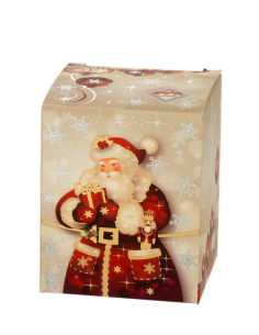 Candela babbo natale bianco vaniglia N8650-01BI | G3S 2