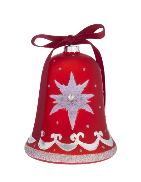 Campanella Natale LED h 12 cm N8689-08 | G3S Ingrosso
