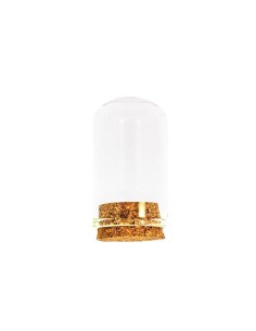 MINI AMPOLLA IN VETRO CON TAPPO IN SUGHERO 3X4,5CM | G3S
