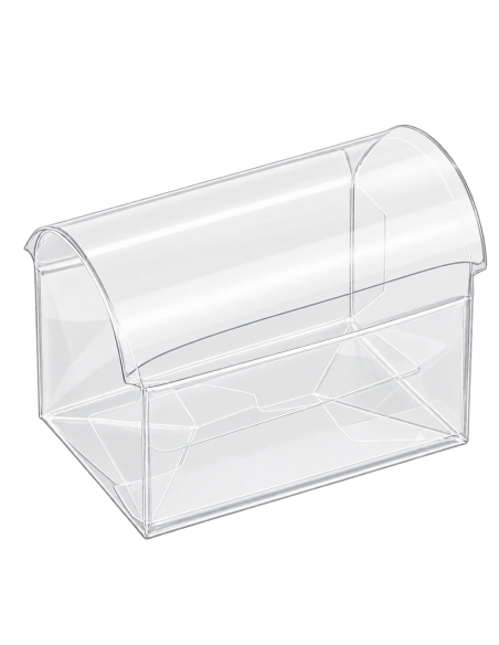 Bauletto in PET trasparente 7x4x5cm