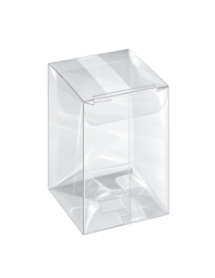 Scatola in PET trasparente 10x10x14cm