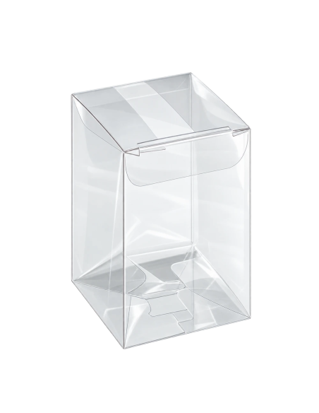 Scatola in PET trasparente 10x10x14cm