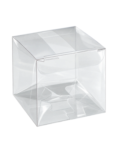 Scatola in PET trasparente 8x8x8cm