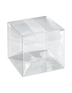 Scatola in PET trasparente 5x5x5cm