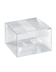 Scatola in PET trasparente 8x8x6cm