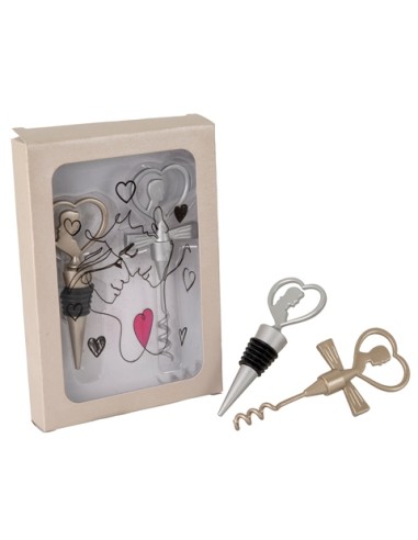 Set vino Kiss Lovers 12A147 | G3S