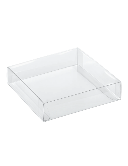 Astuccio in PET trasparente 20x20x4cm