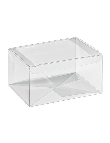Scatola automatica in PET trasparente 12x9x8cm