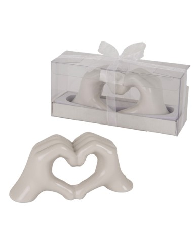 Cuore Mani in porcellana 02A303 | G3S
