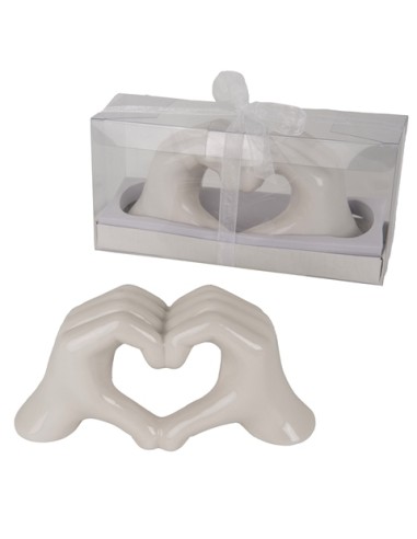 Cuore Mani in porcellana 02A304 | G3S