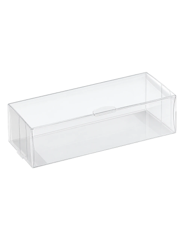 Scatola automontante in PET trasparente 15x6x4cm