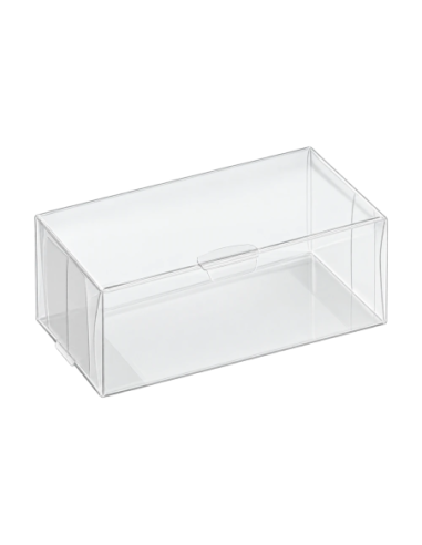 Scatola automontante in PET trasparente 8x4x3cm
