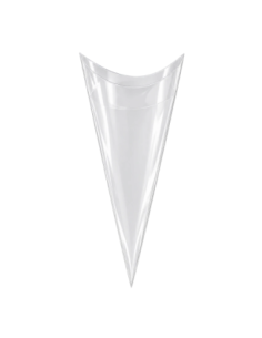 Cono portariso in PET trasparente 19cm