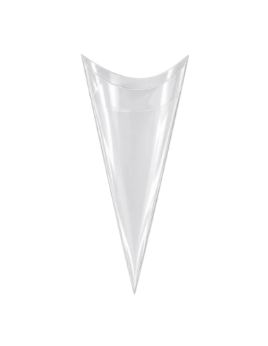 Cono portariso in PET trasparente 19cm