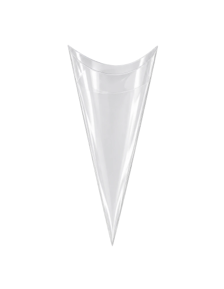 Cono portariso in PET trasparente 19cm