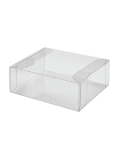 Astuccio in PET trasparente 10x10x5cm
