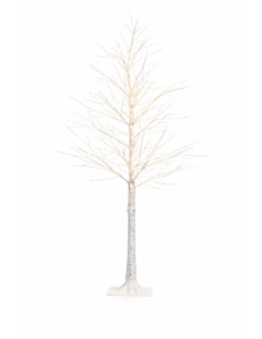 Albero Bianco Luminoso 150 cm